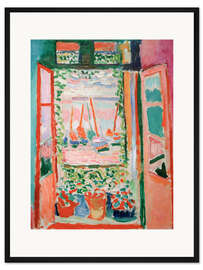 Gerahmter Kunstdruck Das offene Fenster, 1905