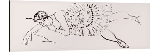 Aluminiumsbilde Dancer Resting, 1927