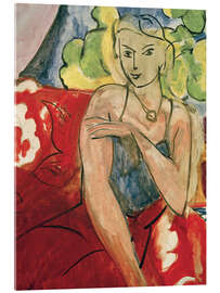 Acrylic print Seated Girl (The Gentle One), 1936