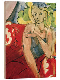 Obraz na drewnie Seated Girl (The Gentle One), 1936
