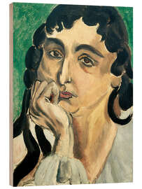 Hout print Laurette, 1917