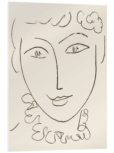 Acrylic print La Pompadour