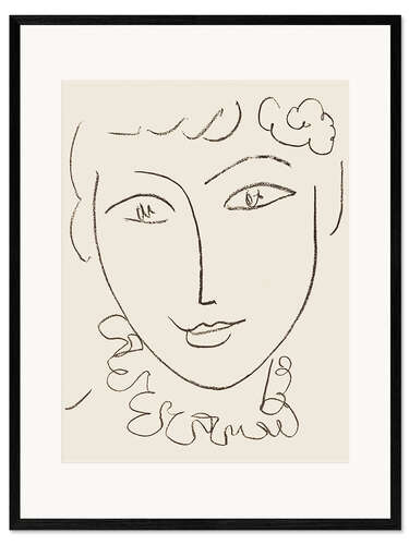 Framed art print La Pompadour