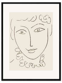 Framed art print La Pompadour