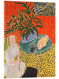 Acrylglas print Interior with Black Fern, 1948