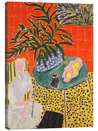 Stampa su tela Interior with Black Fern, 1948