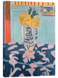 Canvas print Cowslips on Blue and Pink Cloth, 1911