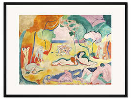 Gerahmter Kunstdruck Die Freude am Leben, 1906