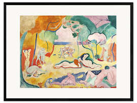 Gerahmter Kunstdruck Die Freude am Leben, 1906