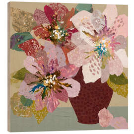 Holzbild Daisy Jane - Leanne Daquino