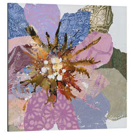 Aluminium print Alive and Well Purple Blooms - Leanne Daquino