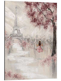 Aluminium print Eternal Play, Paris - Isabella Karolewicz