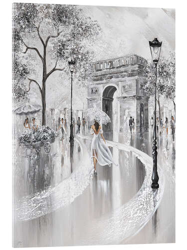 Obraz na szkle akrylowym Arc De Triomphe, Paris Flair