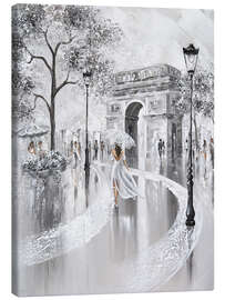 Canvas print Arc De Triomphe, Paris Flair - Isabella Karolewicz