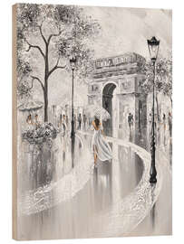Trätavla Arc De Triomphe, Paris Flair - Isabella Karolewicz