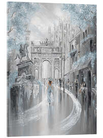 Akrylglastavla Sky Blue, Milan - Isabella Karolewicz