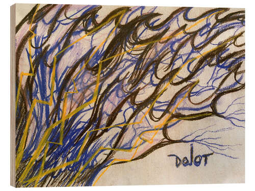 Quadro de madeira Dolor (Pain), 1950