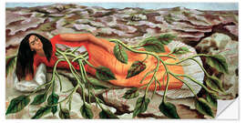 Selvklebende plakat Roots or The Pedregal, 1943