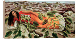 Wood print Roots or The Pedregal, 1943