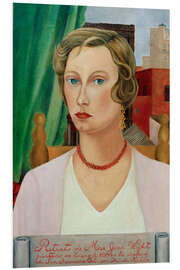 Tableau en PVC Portrait of Mrs. Jean Wight, 1931