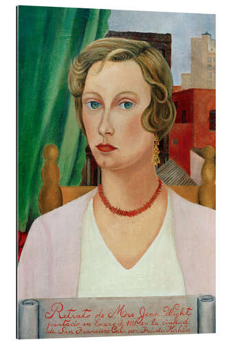 Gallery print Portrait of Mrs. Jean Wight, 1931