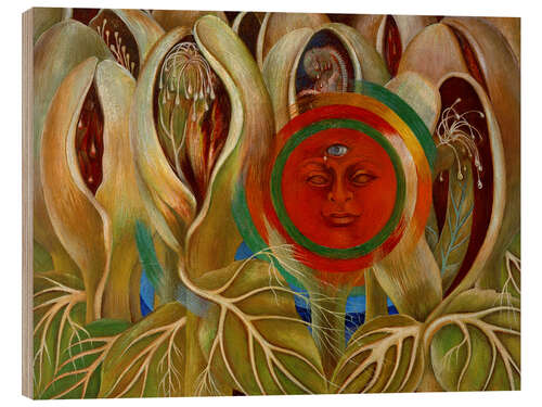 Wood print Sun and Life, 1947