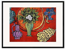 Framed art print Still Life with Magnolia, 1941