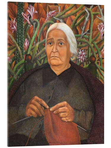 Obraz na szkle akrylowym Portrait of Doña Rosita Morillo, 1944