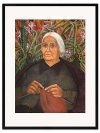 Innrammet kunsttrykk Portrait of Doña Rosita Morillo, 1944
