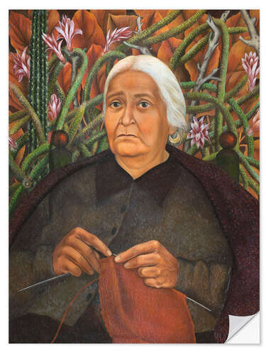 Muursticker Portrait of Doña Rosita Morillo, 1944