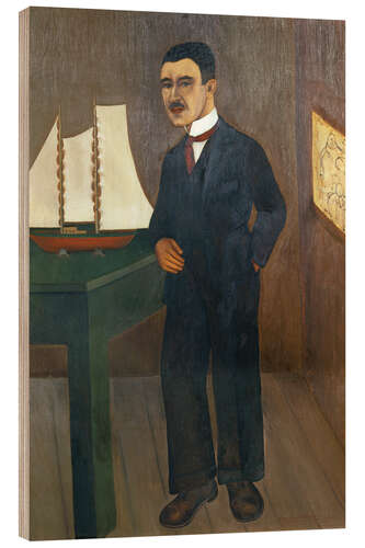 Tableau en bois Portrait of Dr. Leo Eloesser, 1931