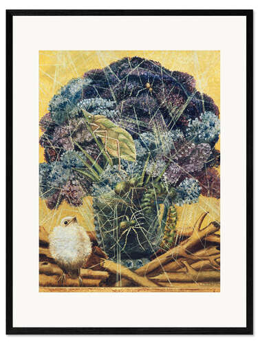 Ingelijste kunstdruk The Chick, 1945