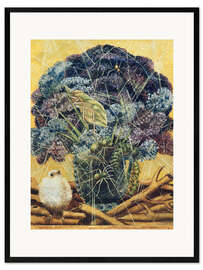 Ingelijste kunstdruk The Chick, 1945