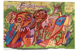 Acrylglasbild Unheimliche Gespenster, 1945 - Frida Kahlo