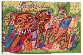 Obraz na płótnie Eerie Ghosts, 1945 - Frida Kahlo
