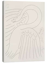 Lienzo A Few Sonnets: Frontispiece, plate 24 Poésies de Mallarm - Henri Matisse