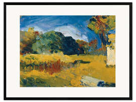 Plakat artystyczny premium w ramie Paysage de Corse (Corsican Landscape), 1898