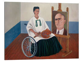 Gallery print Self-portrait with portrait of Dr. Farill, 1951