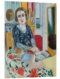 Hartschaumbild Portrait of Baroness Gourgaud, 1924