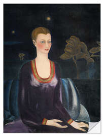 Wandsticker Porträt von Alicia Galant, 1927