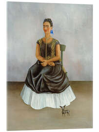 Tableau en verre acrylique Itzcuintli Dog with Me, 1938 - Frida Kahlo