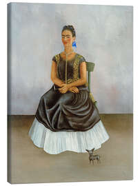 Canvas-taulu Itzcuintli Dog with Me, 1938 - Frida Kahlo