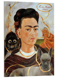 Gallery print Self-Portrait with Small Monkey, 1945