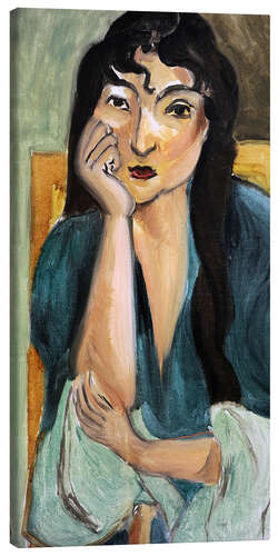 Obraz na płótnie Meditation (Portrait of Laurette), 1917
