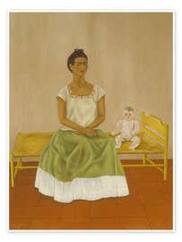 Wall print Me and My Doll, 1937 I - Frida Kahlo