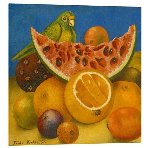 Akrylbillede Still Life with Parrot, 1951