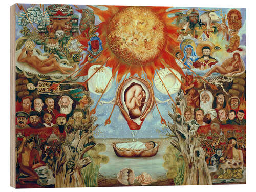 Wood print Moses or The Core of Creation, 1945 I