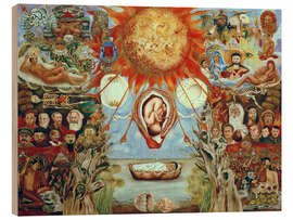Wood print Moses or The Core of Creation, 1945 I