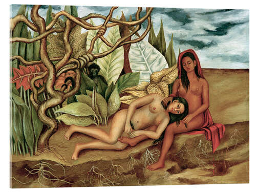 Acrylic print Two Nudes in the Forest, 1939