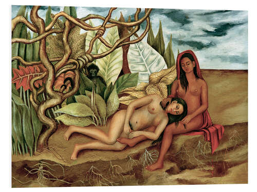 Stampa su PVC Two Nudes in the Forest, 1939